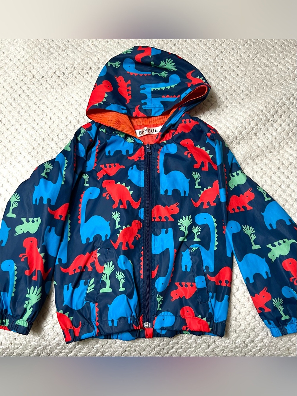 5T Toddler Windbreaker Toddler Jacket Raincoat Rain Jacket Hoodie Full Zip Boys